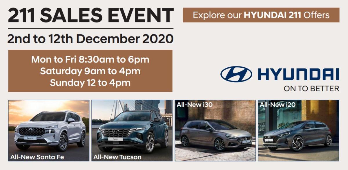 211 Hyundai Sales Event