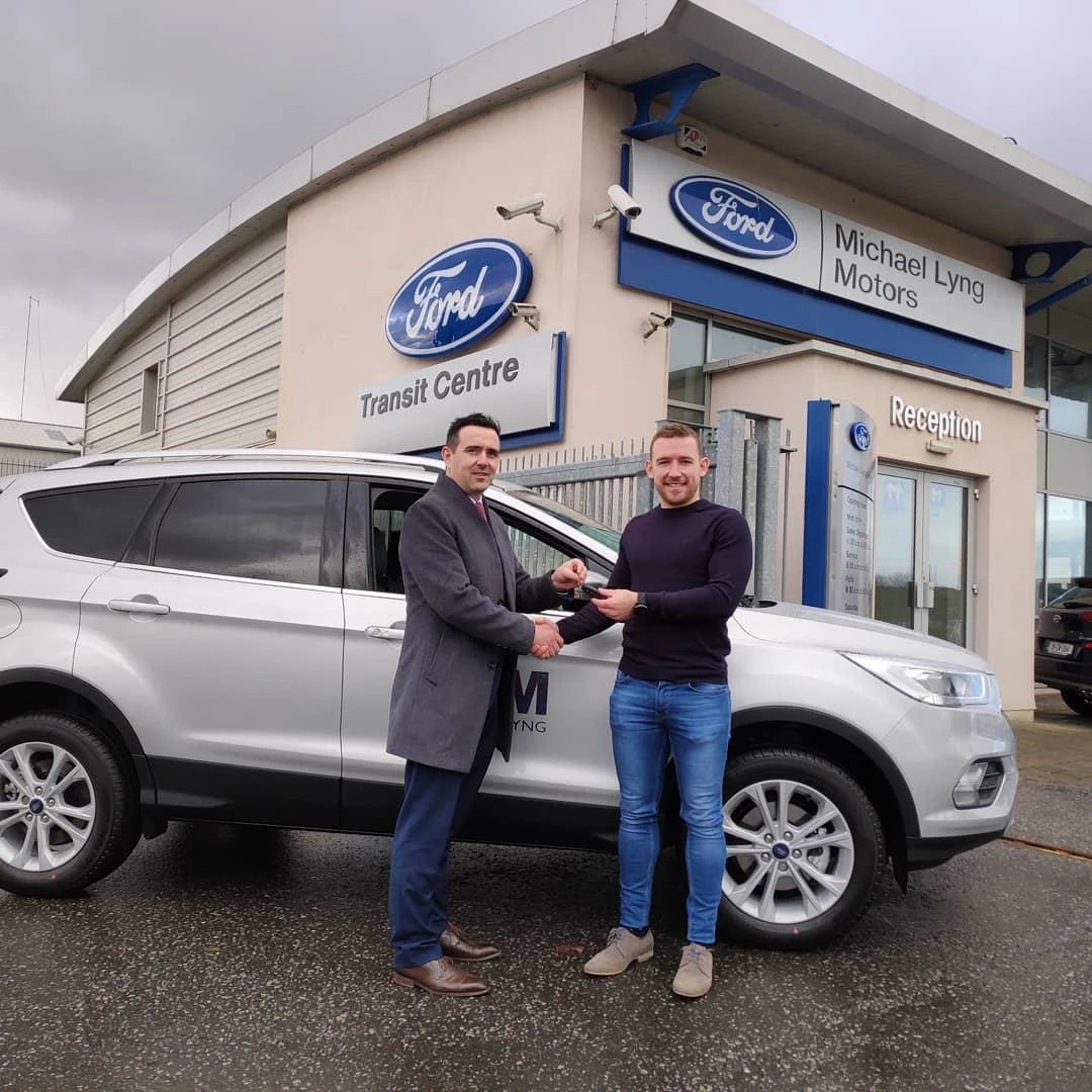 Richie Hogan Collects His 191 Ford Kuga