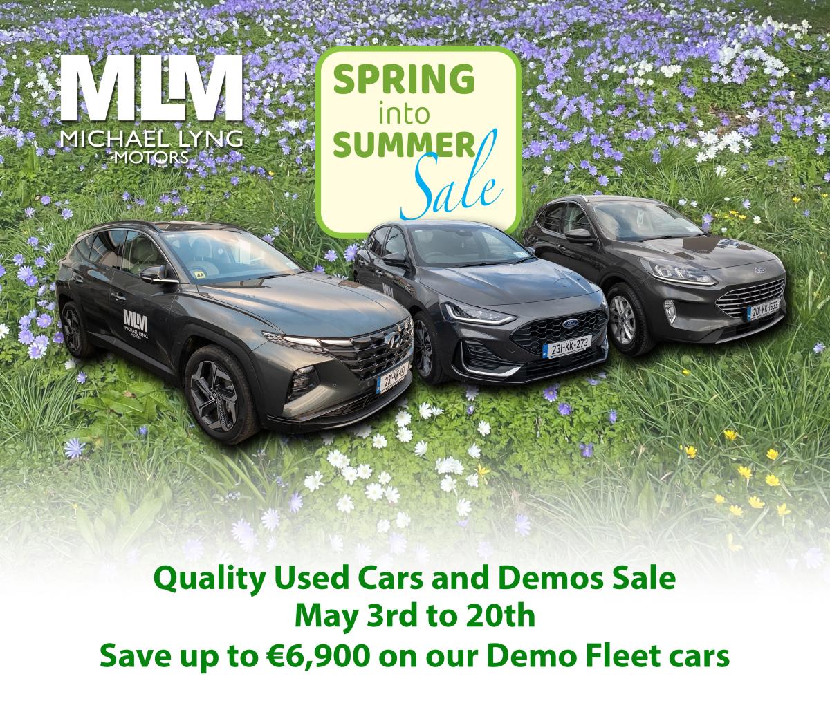 Spring into Summer Used Cars Mega Sale